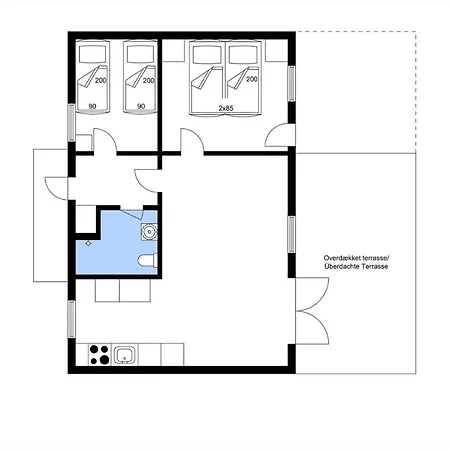 Apartman 4180-borre-klintholm-havneby-80 *